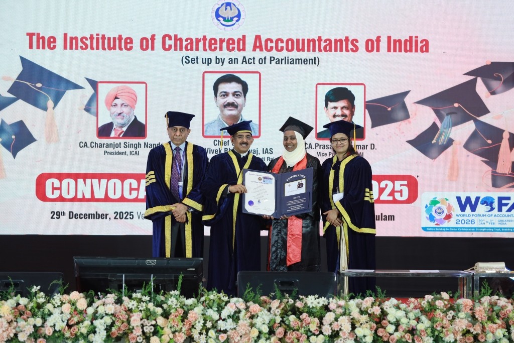 ICAI Convocation December 2025